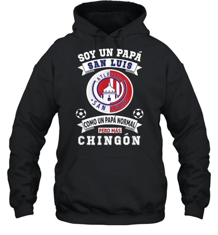 Club Atletico San Luis Futbol Mexicano Papa San Luis Unisex Hoodie