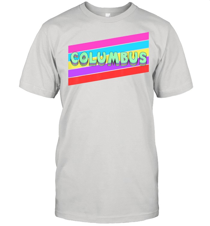 Columbus Georgia Vintage Retro Throwback shirt Classic Men's T-shirt