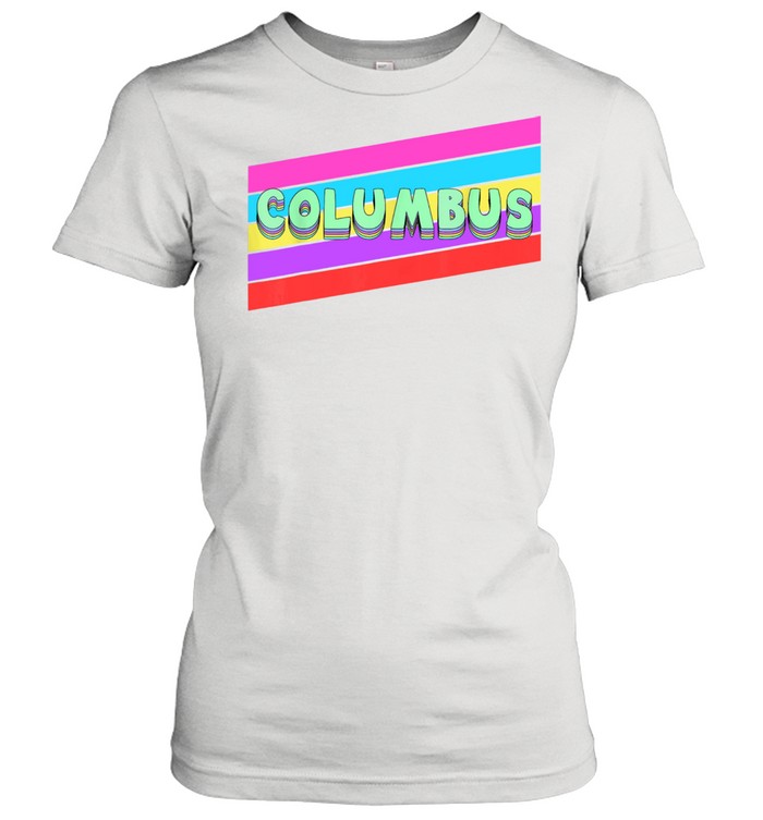 Columbus Georgia Vintage Retro Throwback shirt Classic Women's T-shirt