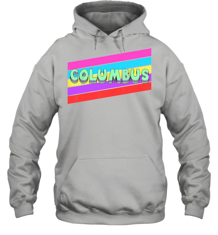 Columbus Georgia Vintage Retro Throwback shirt Unisex Hoodie