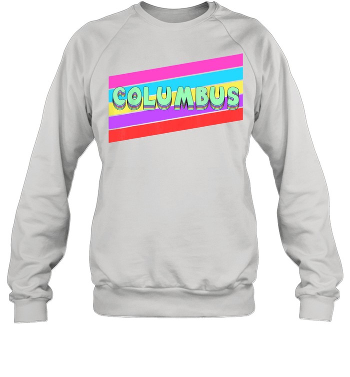 Columbus Georgia Vintage Retro Throwback shirt Unisex Sweatshirt