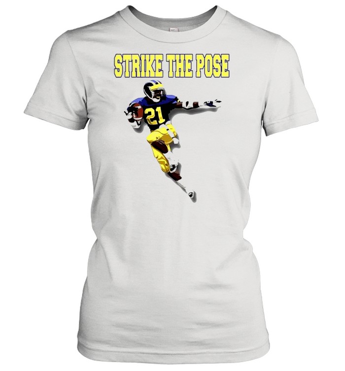 Desmond Howard strike the pose heisman style shirt Classic Women's T-shirt