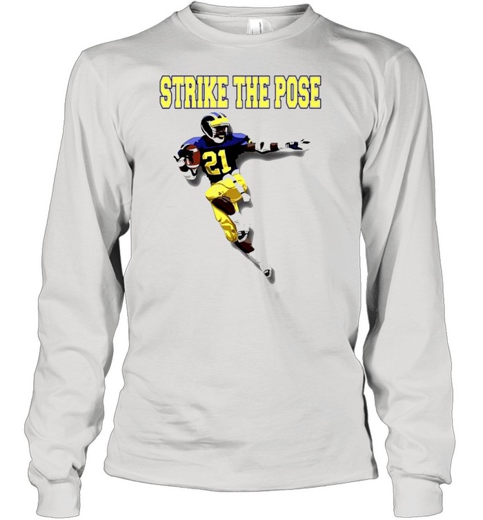 Desmond Howard strike the pose heisman style shirt Long Sleeved T-shirt