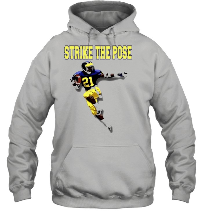 Desmond Howard strike the pose heisman style shirt Unisex Hoodie