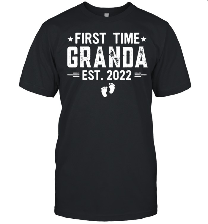 Father’s Day First Time Grandad Est 2022 Classic Men's T-shirt