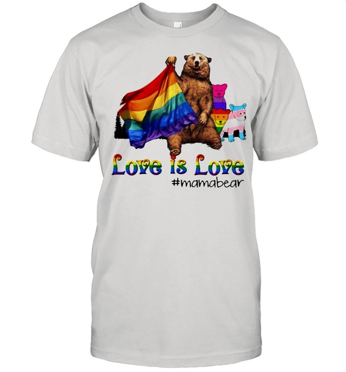 Love IS Love Mamabear LGBT Classic Men's T-shirt