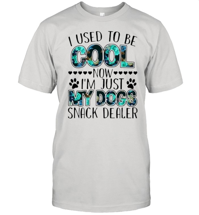 I used to be cool now I’m just my dogs snack dealer shirt Classic Men's T-shirt
