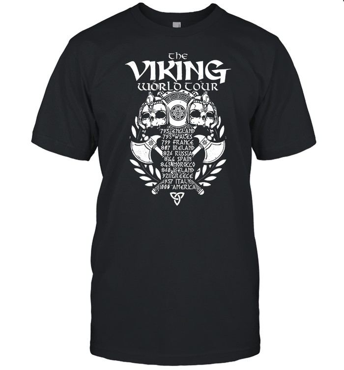 The Viking world Tour shirt