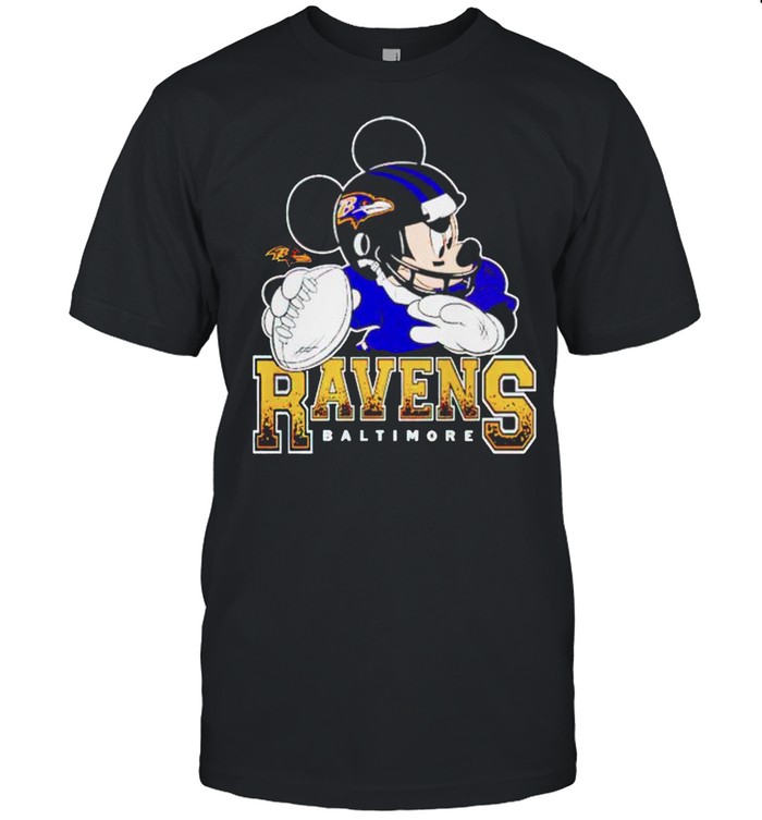 Baltimore Ravens Disney Mickey shirt Classic Men's T-shirt