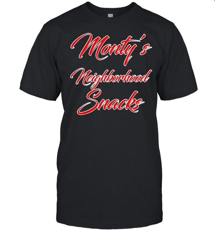 Montys Neighborhood Snacks shirt Classic Men's T-shirt