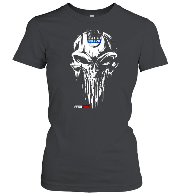 Punisher With Volvo Fh16 750 Logo  Classic Women's T-shirt