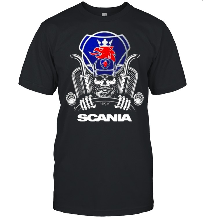 Skull With Logo Scania Shirt