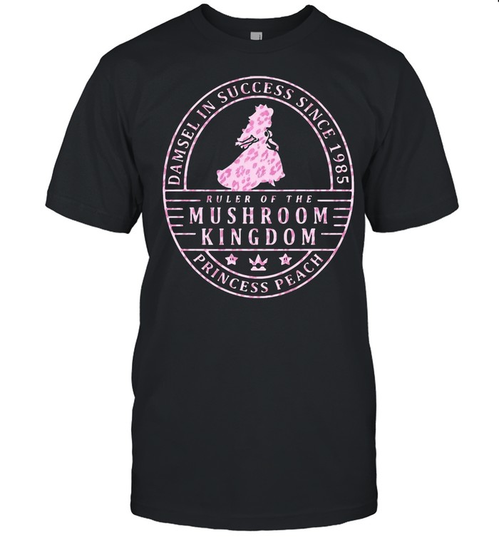 Super Mario Princess Peach Ruler Of The Mushroom Kingdom T-shirt Classic Men's T-shirt