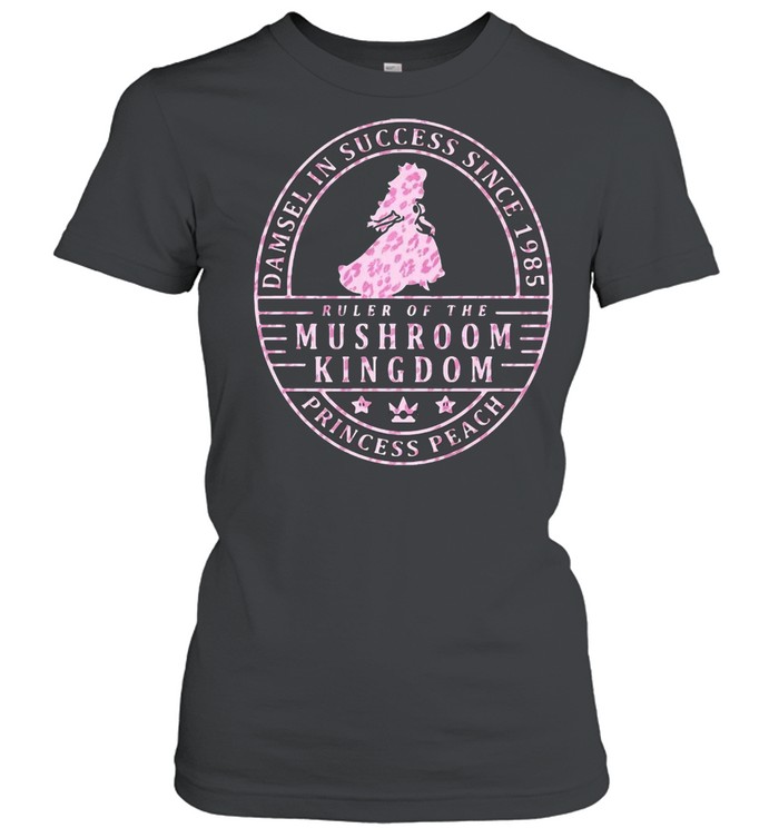 Super Mario Princess Peach Ruler Of The Mushroom Kingdom T-shirt Classic Women's T-shirt