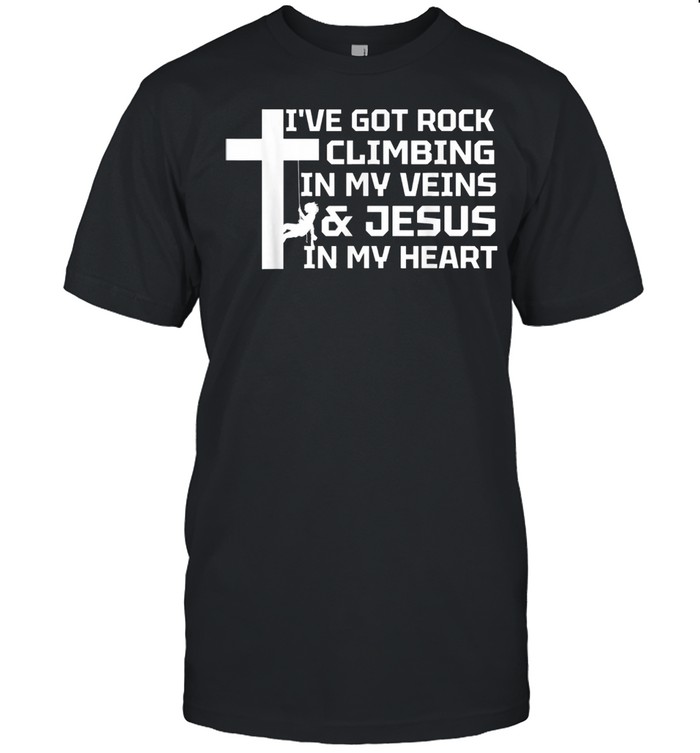 Jesus & Rock Climbing shirt