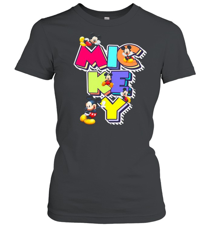 The Mickey Mouse Happy Birthday In May shirt Classic Women's T-shirt