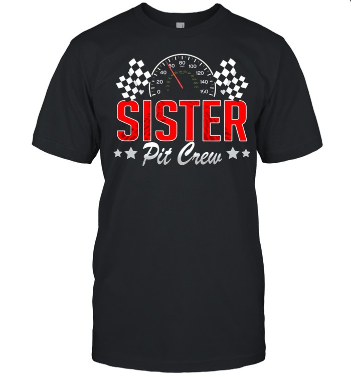 Sister pit crew racing shirt