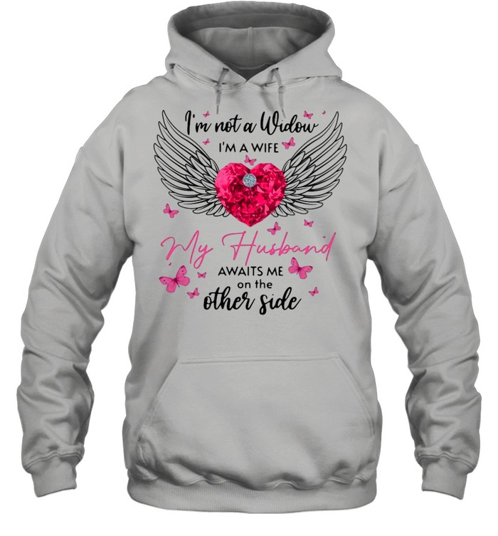 I’m Not A Window I’m A Wife My Husband Awaits Me On The Other Side Unisex Hoodie