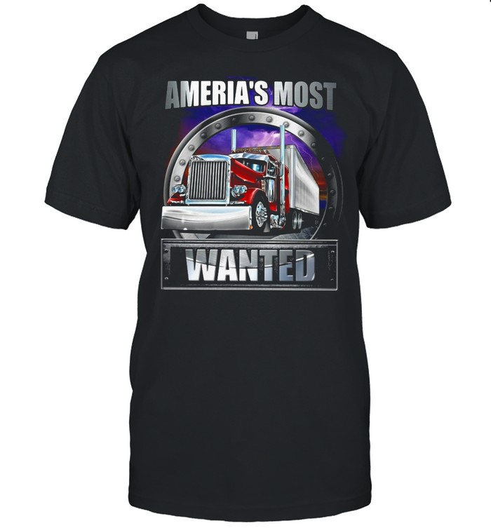 America’s Most Wanted Trucker T-shirt Classic Men's T-shirt