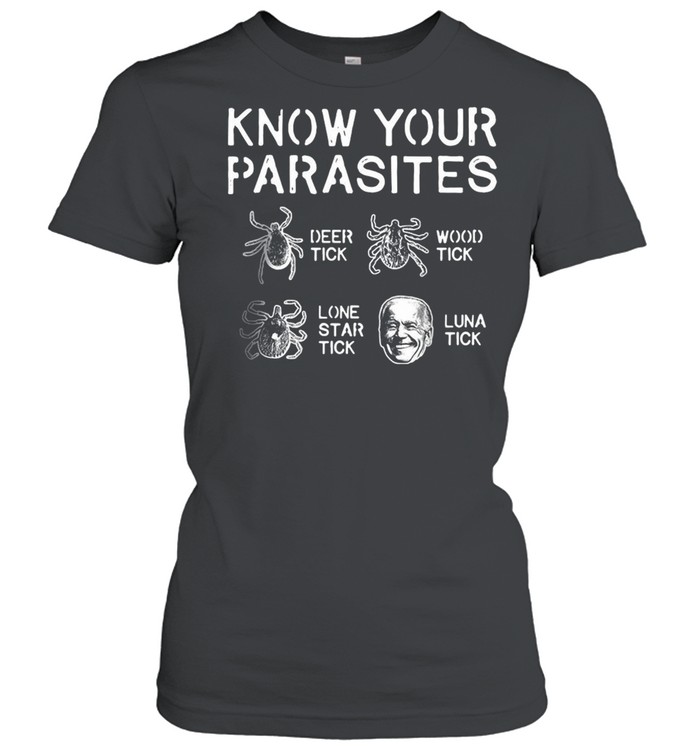 Biden Know Your Parasites T-shirt Classic Women's T-shirt