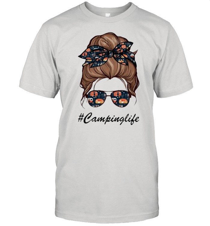 Camping Life Girl  Classic Men's T-shirt
