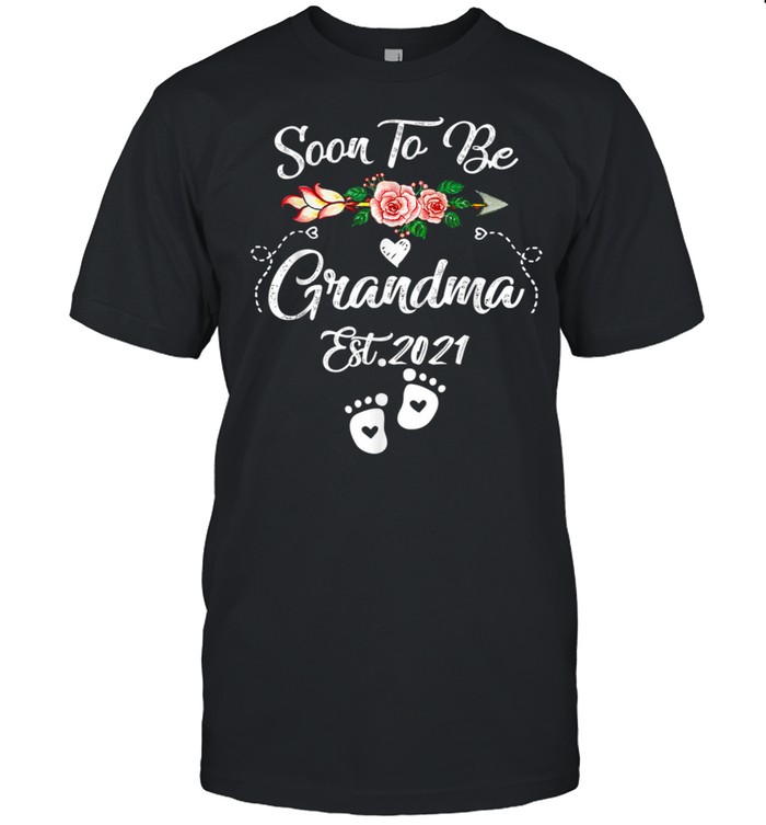 Soon to be Grandma 2021 Mother’s Day For Grandma Pregnancy shirt Classic Men's T-shirt