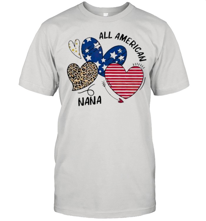 Heart All American Nana shirt Classic Men's T-shirt