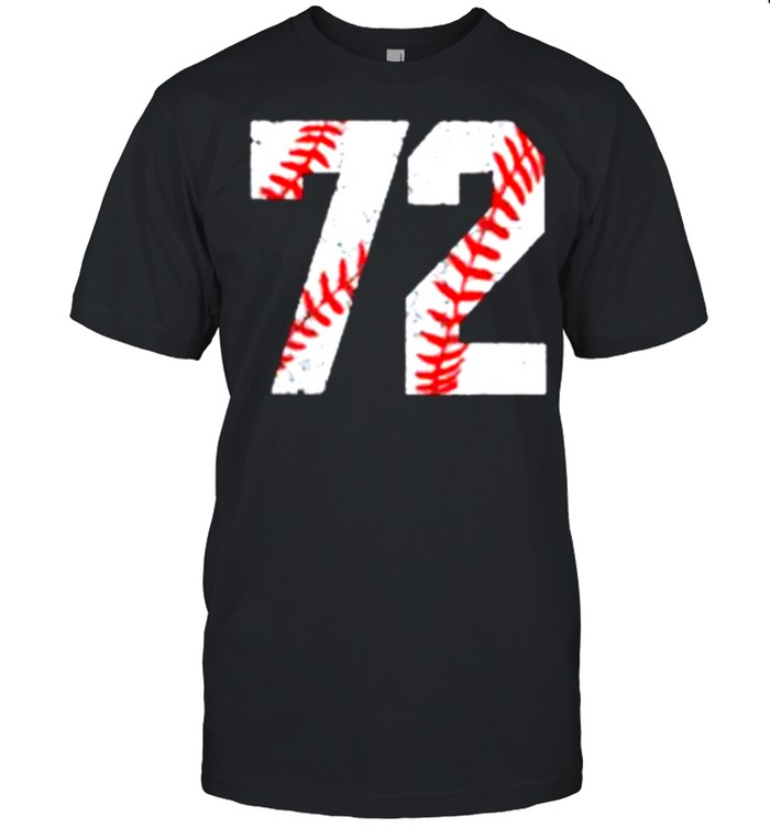 72 Jersey Baseball Favorite Player Vintage shirt