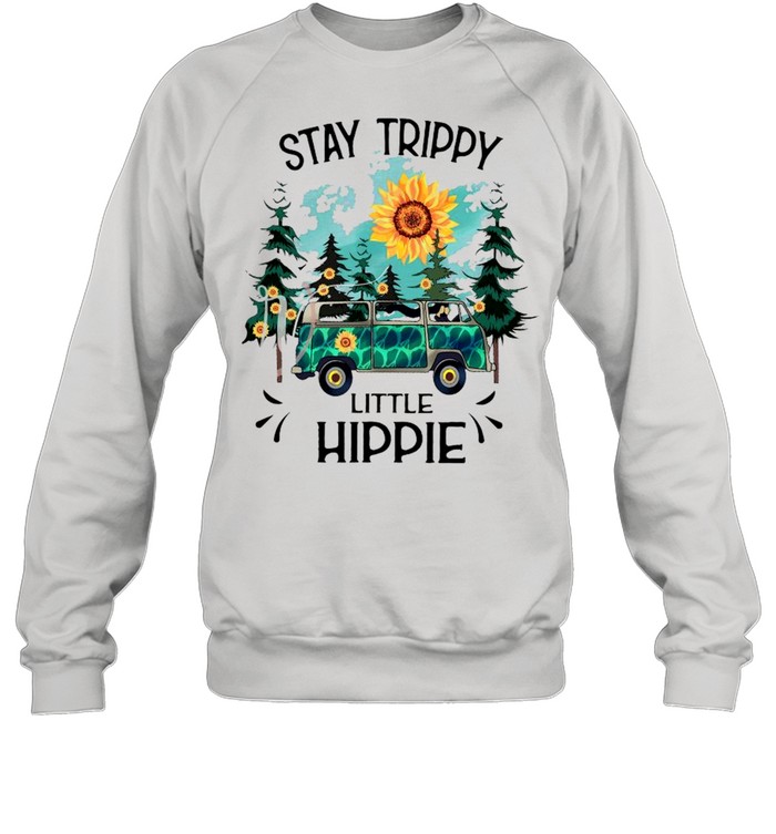 Classic T-shirt Stay Trippy Little Hippie Shirt Sunflower Eyes Shirt Hippie Clothing Hippie Sunflower Shirt Hippie Clothes