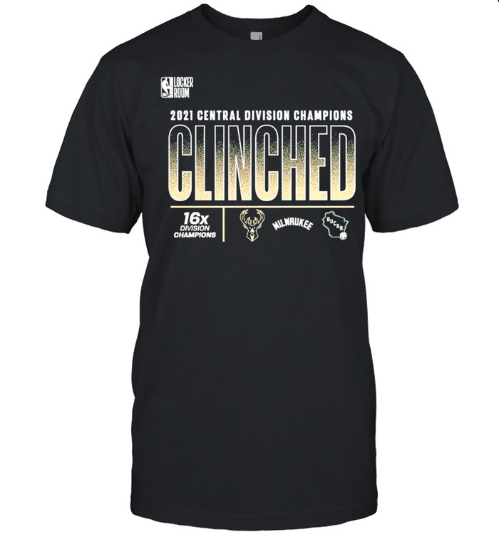 Milwaukee Bucks 2021 Central Division Champions Locker Room shirt Classic Men's T-shirt