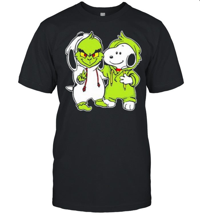 Snoopy And Grinch Shirt