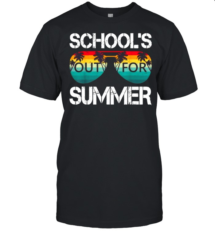 Retro Vintage Style Summer Dress School’s Out For Summer Vintage  Classic Men's T-shirt