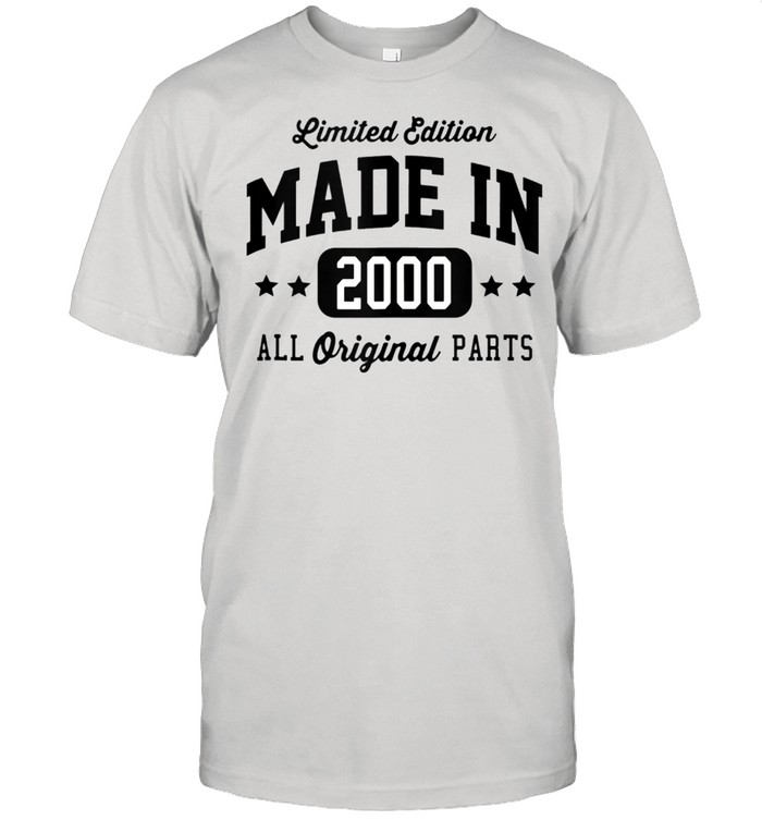 Made In 2000 Limited Edition Original Parts shirt Classic Men's T-shirt