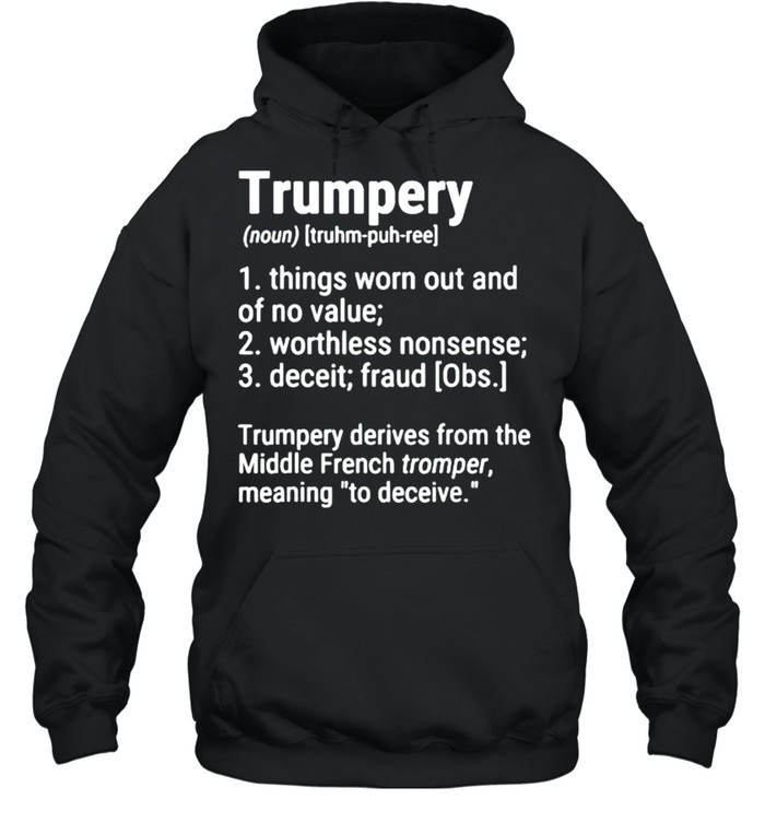 Trumpery Definition  Graphic T-Shirt Dress for Sale by