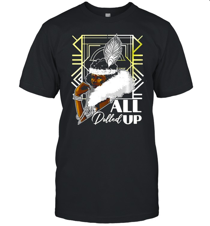 Harlem Renaissance 1920S Black Flapper  Classic Men's T-shirt