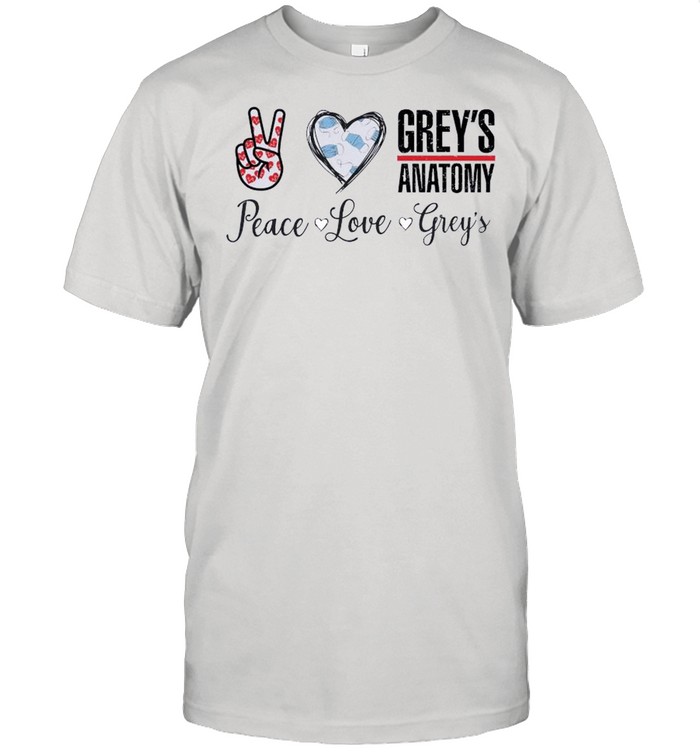 Peace Love Greys Anatomy 2021 shirt