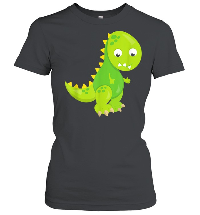 Dinosaurier Dino Dinos Saurier Tyrannosaurus TRex Urzeit shirt Classic Women's T-shirt