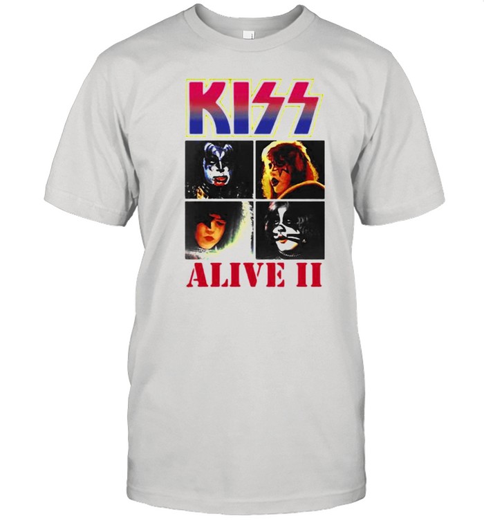 Kiss alive ii shirt Classic Men's T-shirt