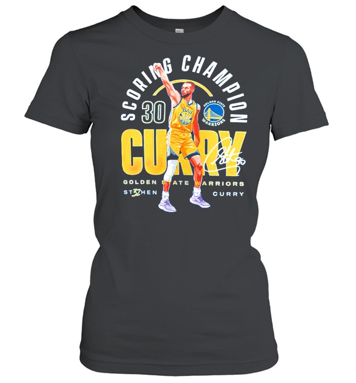 Stephen Curry Golden State Warriors 2021 Scoring ChampsT-Shirt Size S-5XL