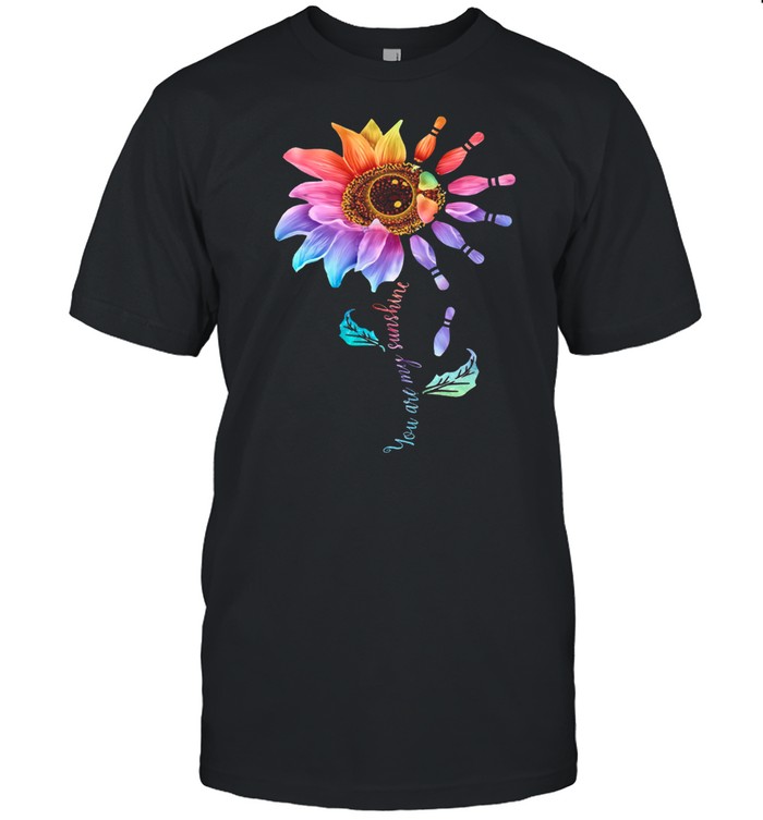 Bowling Sunflower You Are My Sunshine shirt Classic Men's T-shirt