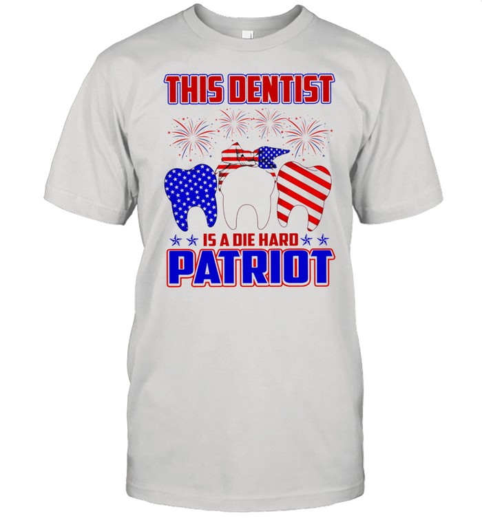 This dentist is a die hard patriot shirt Classic Men's T-shirt