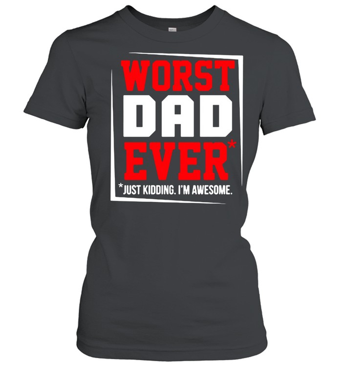 just kidding t shirt