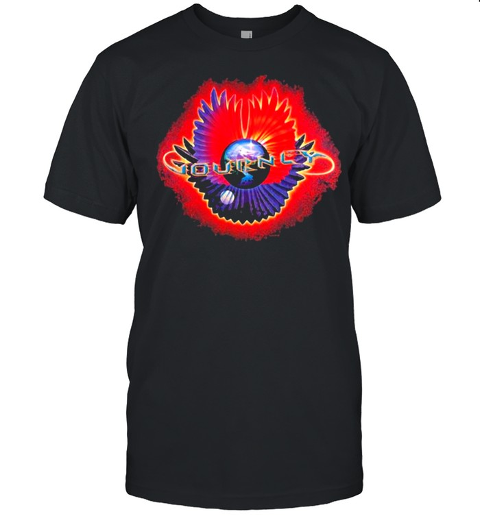 Fire Logo Rock band music Journey shirt Classic Men's T-shirt