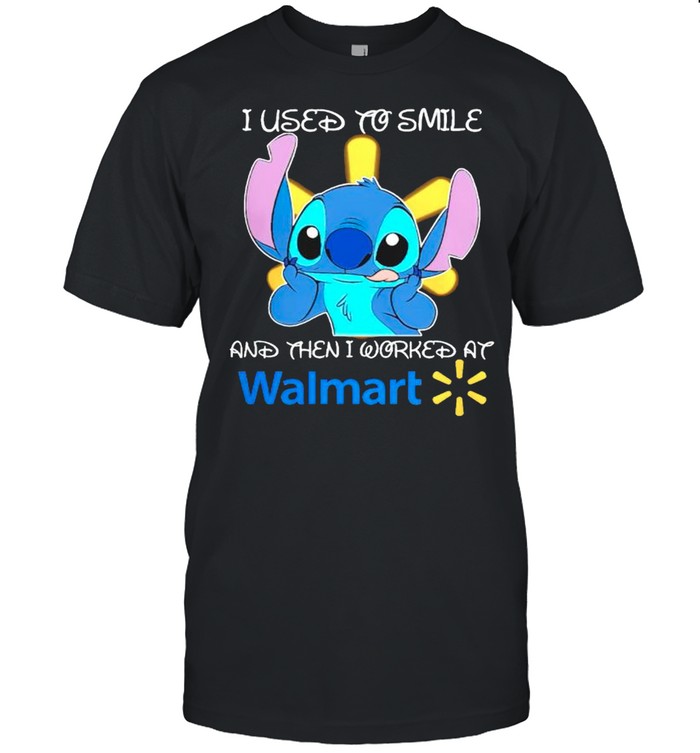 I used to smile and then I worked at Walmart shirt Classic Men's T-shirt