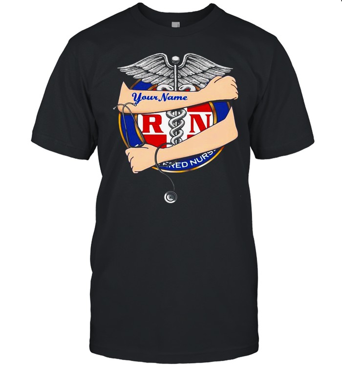 Registered Nurse RN Your Name T-shirt Classic Men's T-shirt