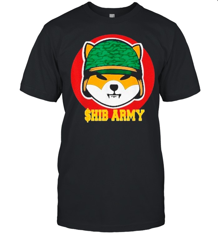 SHIB ARMY Shiba Inu coin shirt Classic Men's T-shirt