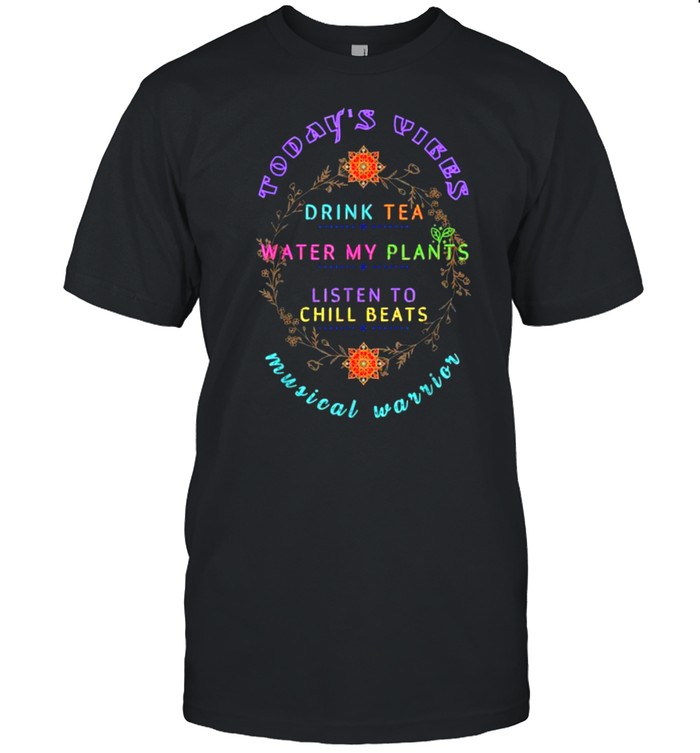 Todays Vibes Musical Warrior Off Grid Nature Graphic T- Classic Men's T-shirt