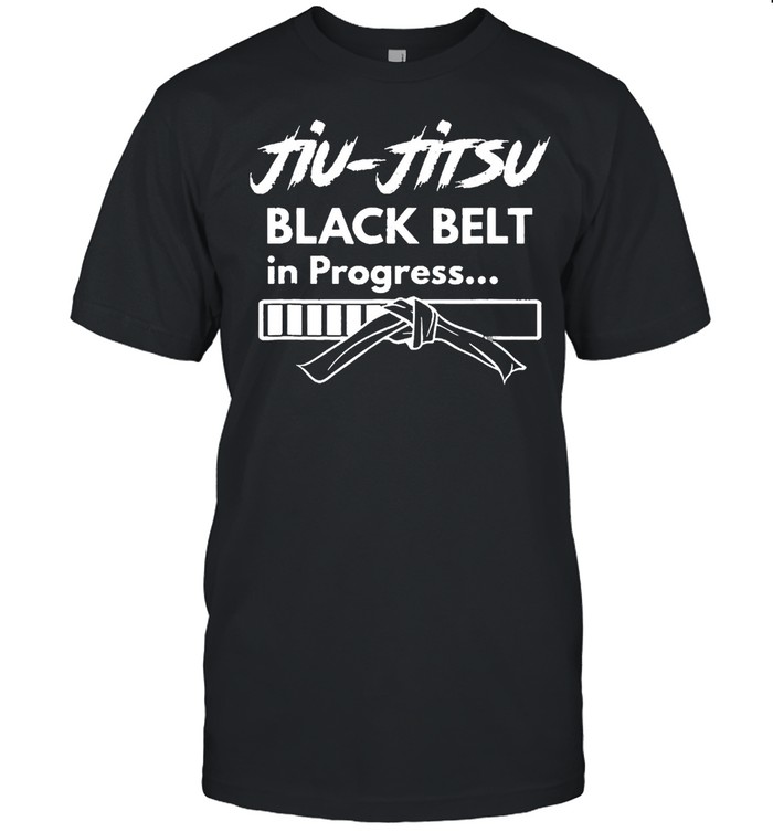 Jiu jitsu Black Belt In Progress shirt Classic Men's T-shirt