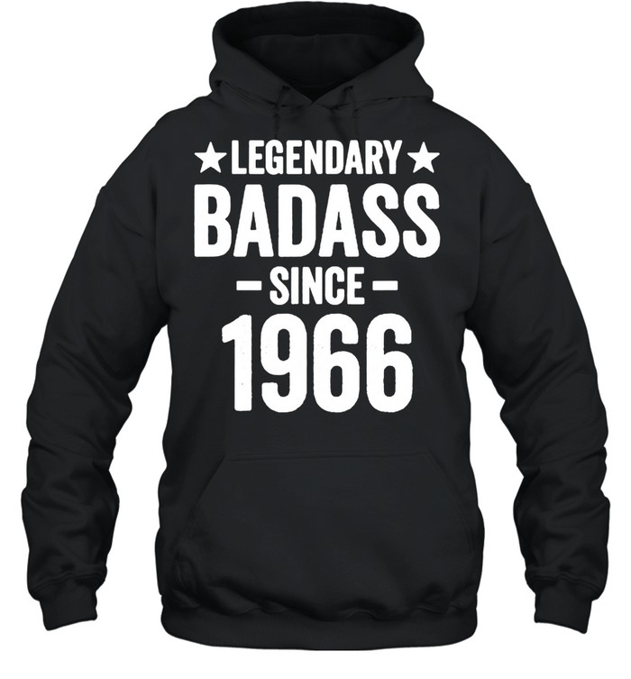 Legendary badass since 1966 shirt Unisex Hoodie