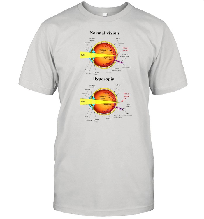 ormal Vision Hyperopia Ophthalmology T-shirt Classic Men's T-shirt